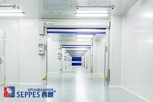互锁联动快速门