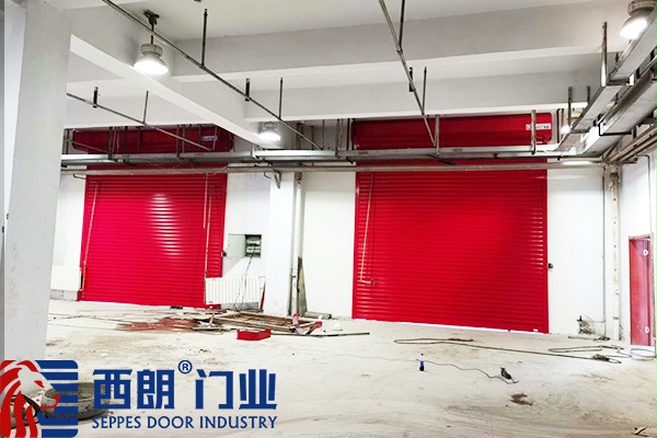 消防车库铝合金卷帘门