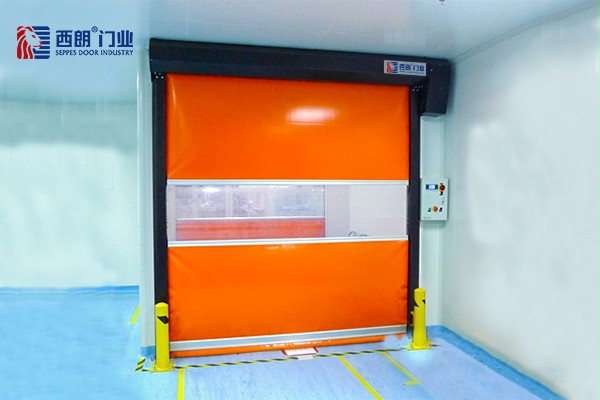 涂装车间快速卷帘门