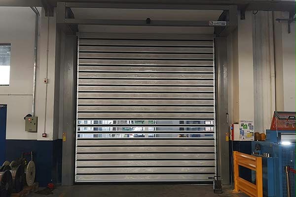 电缆组件生产车间外用硬质快速门