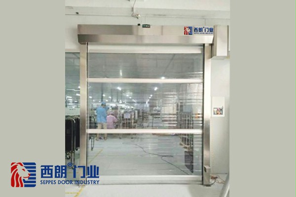 服装织造厂生产车间快速卷帘门