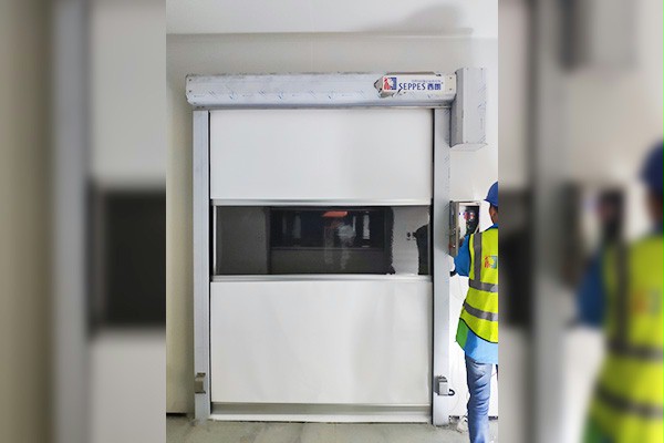 咖啡工厂洁净车间自动快速门