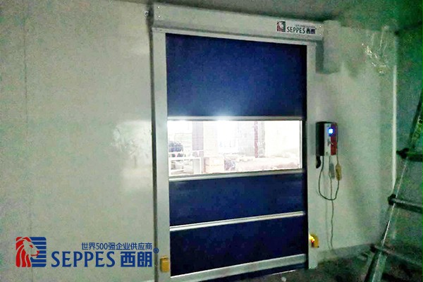 净化车间防尘隔温快速门2