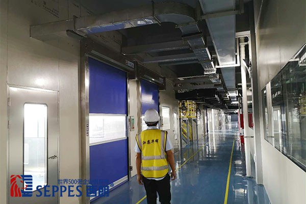 化工厂防腐蚀快速卷帘门2 化工厂防腐蚀快速卷帘门