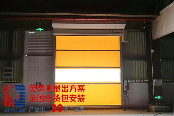 食品医药工厂内部快速门1 食品医药工厂内部快速门