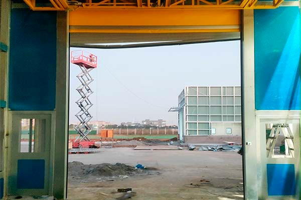 厂房缓冲车间保温隔冷快速门2 厂房缓冲车间保温隔冷快速门