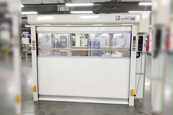 洁净车间双门联动快速门1 洁净车间双门联动快速门