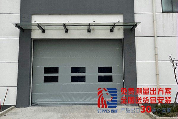 港口仓储库抗风堆积快速门1 港口仓储库抗风堆积快速门