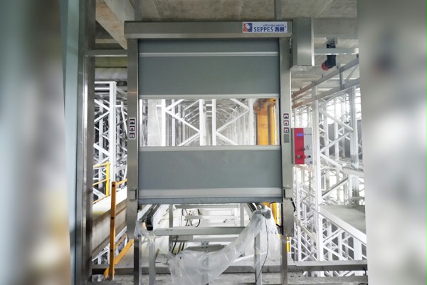 立体库感应互锁快速卷帘门1 立体库感应互锁快速卷帘门