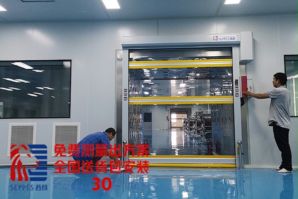 配双核变频器的快速卷帘门1 配双核变频器的快速卷帘门