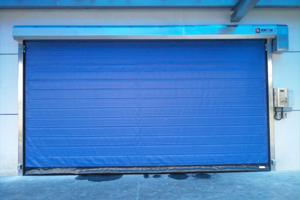 双层门帘保温快速门1 双层门帘保温快速门