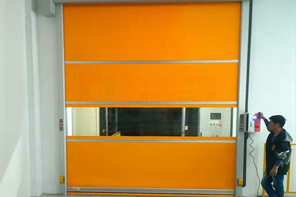 日化工厂通道防尘快速卷帘门1 日化工厂通道防尘快速卷帘门