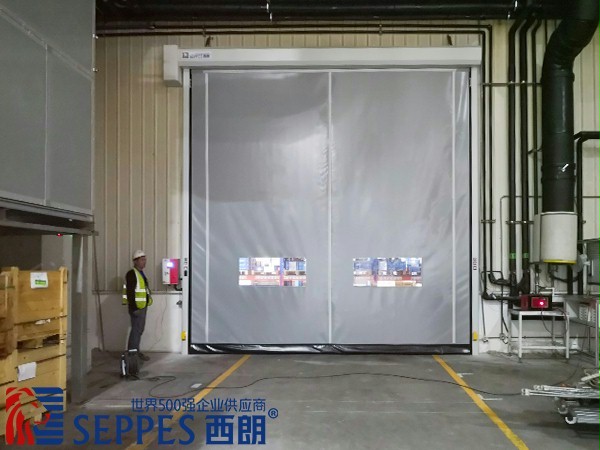 西朗品牌拉链快速卷帘门1 西朗品牌拉链快速卷帘门
