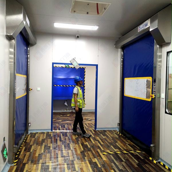 医药无菌车间拉链快速卷帘门 医药无菌车间拉链快速卷帘门