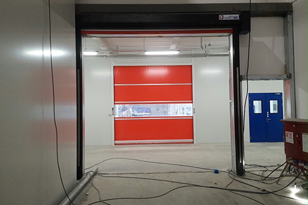双门互锁快速卷帘门